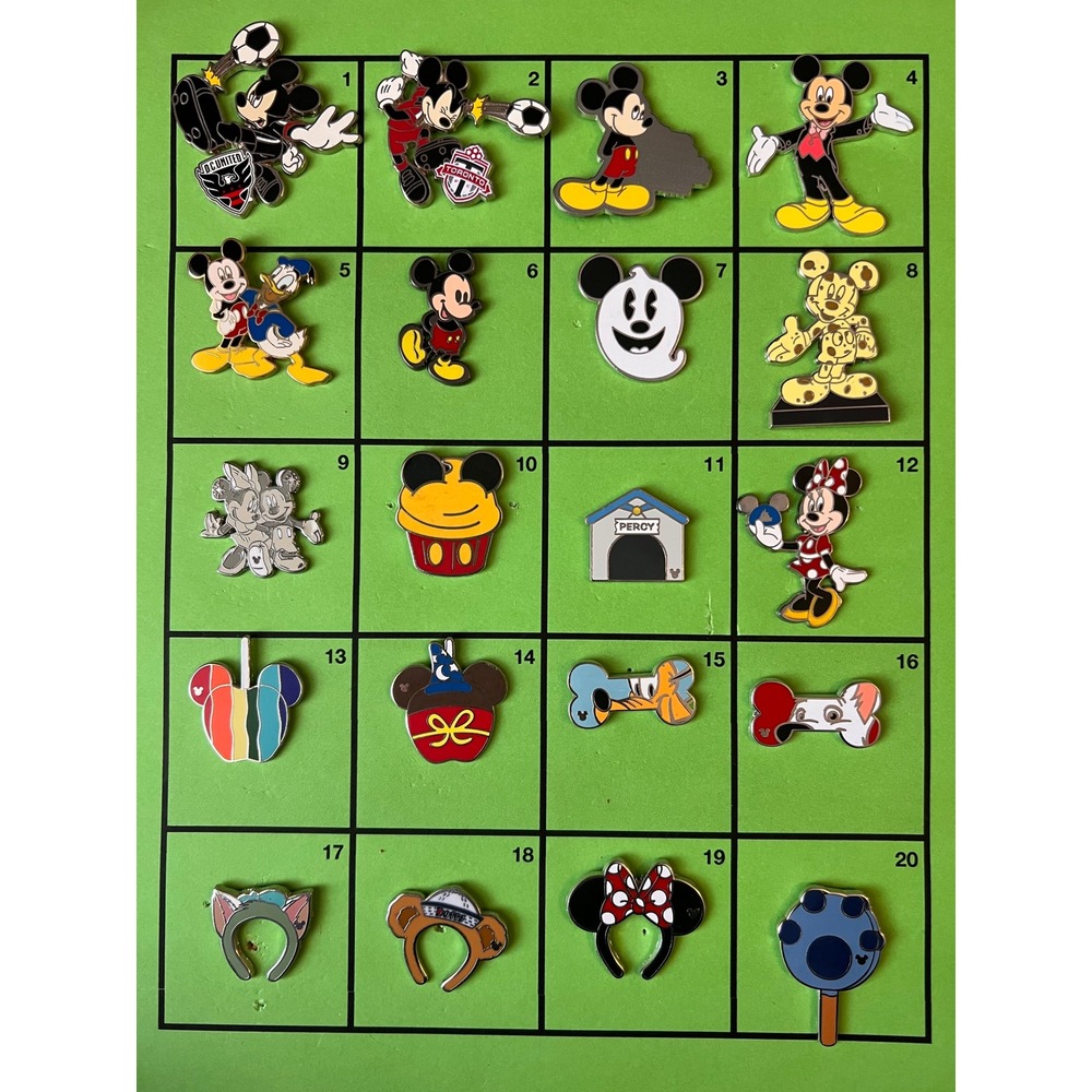 Disney Hidden Mickey Winnie the Pooh Silhouette Pin Lot - Picture 4 of 8